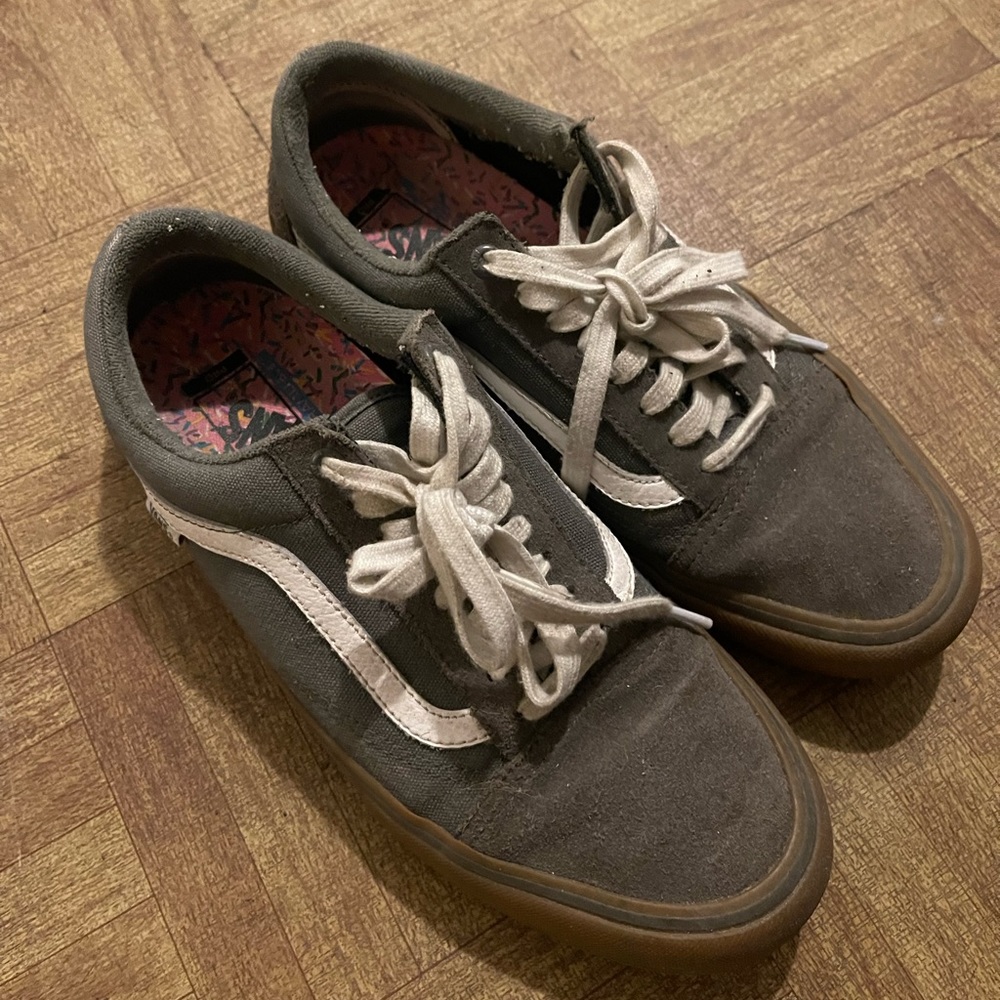 “Vans” Pro Skate Grey & Brown Size10